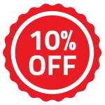 10% OFF