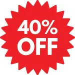 40% OFF