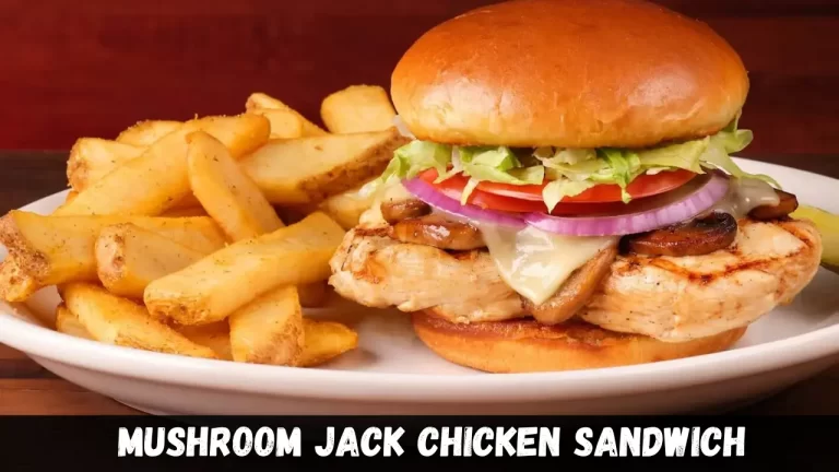 Mushroom Jack Chicken Sandwich
